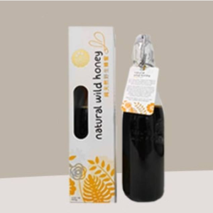 100% Natural Wild Honey - Bottle (600g) - Dark (G)