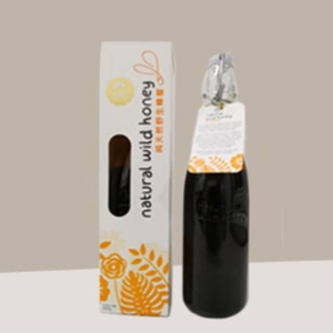 100% Natural Wild Honey - Bottle (600g) Product colour - Very Dark (DG)